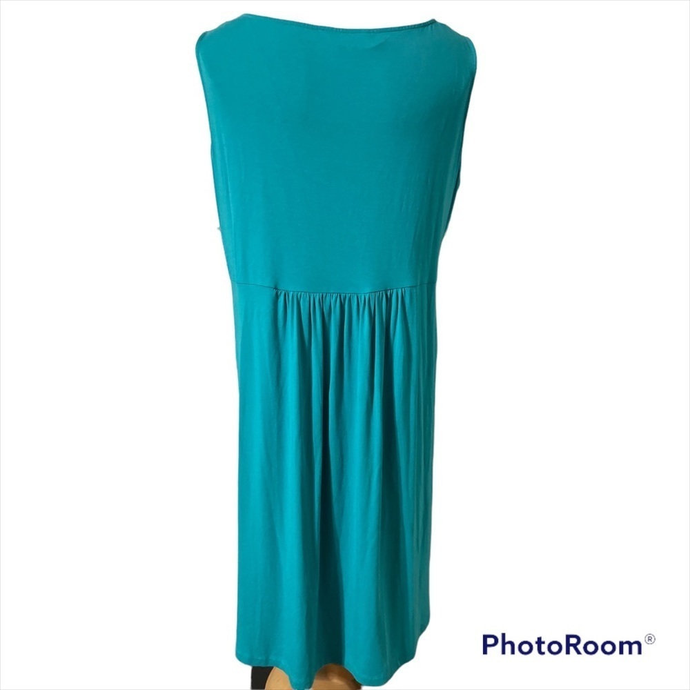 NWT Peter Nygard Teal Dress Size 3X **NEW** - Picture 4 of 8